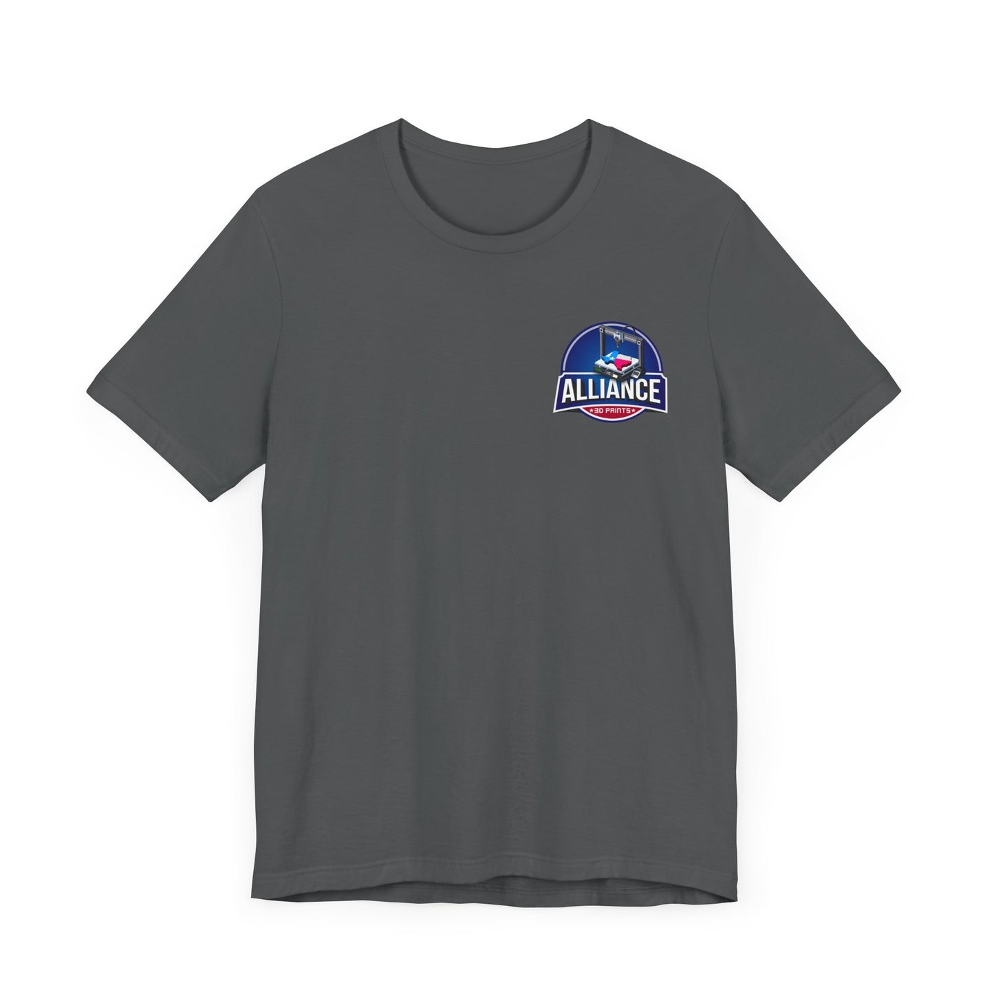 Pocket Tee - Alliance 3D Prints Logo Unisex Jersey Short Sleeve