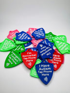 Silent Shield™ NFC Emergency Info Tag – Customizable Medical Alert Keychain