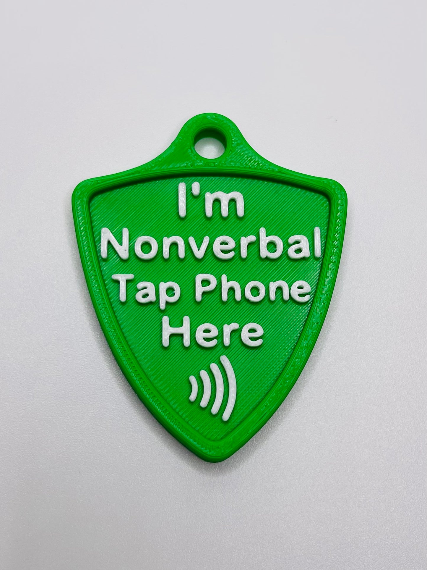 Silent Shield™ NFC Emergency Info Tag – Customizable Medical Alert Keychain