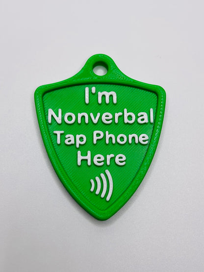 Silent Shield™ NFC Emergency Info Tag – Customizable Medical Alert Keychain
