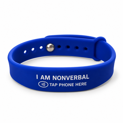 Silent Shield NFC Wristband - Nonverbal