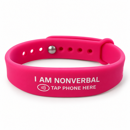 Silent Shield NFC Wristband - Nonverbal