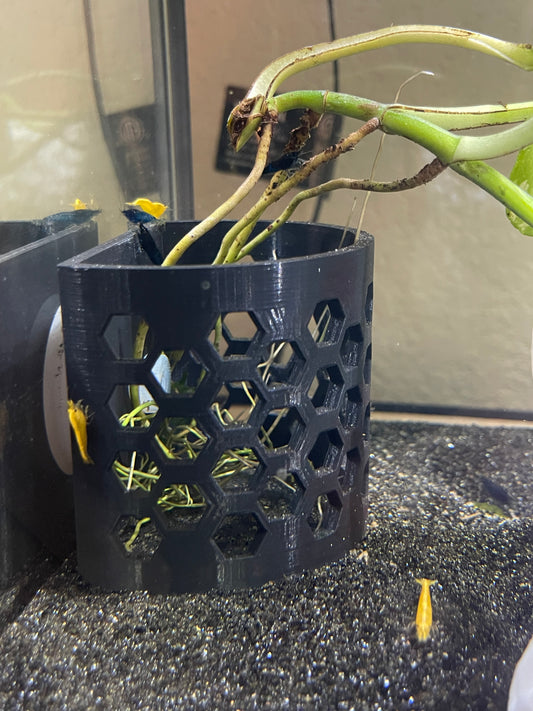 Root Rangler – 3D Printed Aquarium Planter & Shrimp Hide | Nano Tank Decor